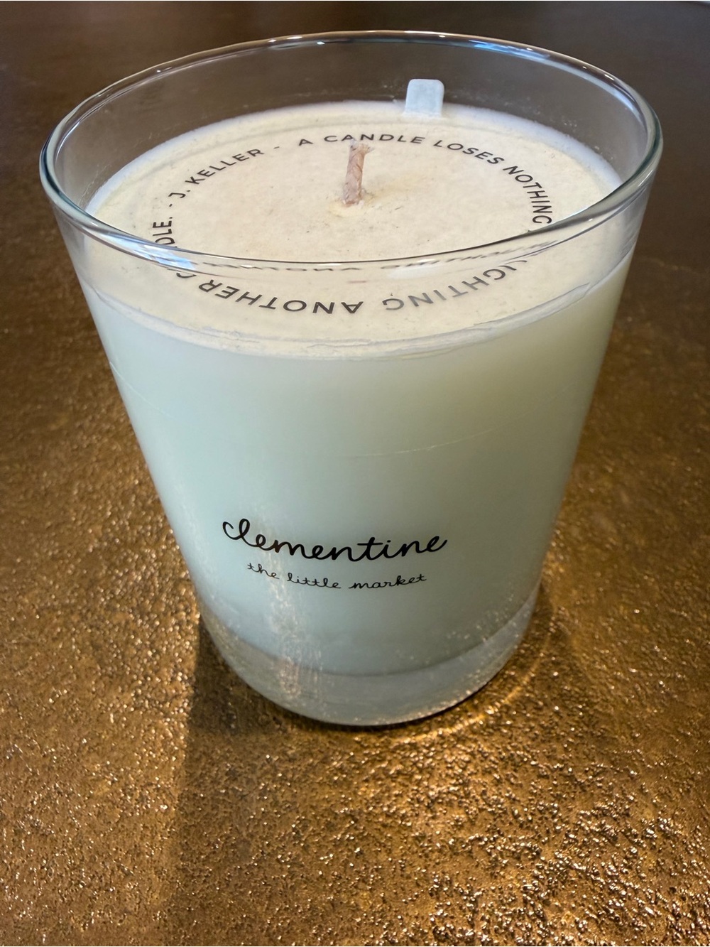 The Little Market Clementine Scented Candle